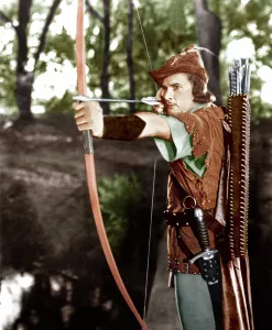 Hunting Prints: THE ADVENTURES OF ROBIN HOOD, Errol Flynn, 1938