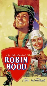 THE ADVENTURES OF ROBIN HOOD, Errol Flynn, Olivia De Havilland, 1938