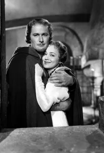 Cape Prints: ADVENTURES OF ROBIN HOOD, Errol Flynn, Olivia de Havilland, 1938