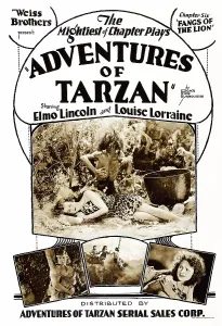 Lincoln Prints: ADVENTURES OF TARZAN, top: Louise Lorraine