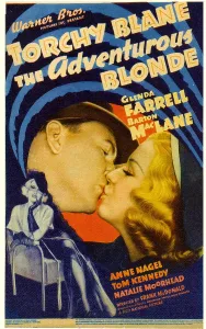 Farrell Prints: THE ADVENTUROUS BLONDE, from left: Barton MacLane