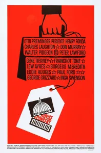 1962 Movies Prints: ADVISE AND CONSENT, (aka ADVISE & CONSENT), US poster art, 1962