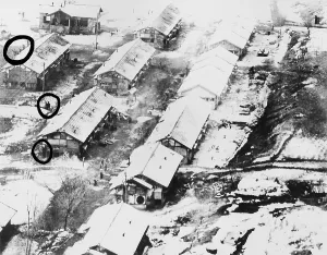 Captives Prints: Aerial photo taken by a low flying U