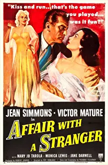 Negligee Prints: AFFAIR WITH A STRANGER, US poster