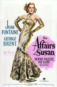 Fontaine Prints: THE AFFAIRS OF SUSAN, US poster art, Joan Fontaine, 1945