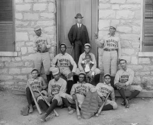 Recreation Prints: African American baseball players from Morris Brown College, Atlanta, Georgia, 1899-1900