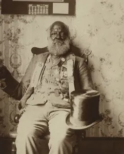 Three Quarter Length Prints: African American Confederate Civil War Veteran