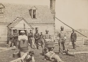 Protection Prints: African American contrabands and Union soldiers at General Lafayettes headquarters near Williamsburg Road