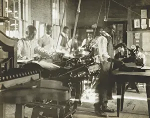 Craftsmen Prints: African American men working at printing presses