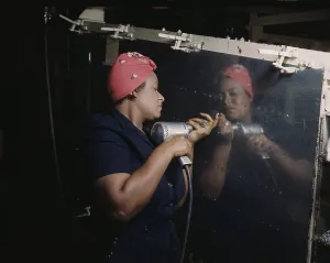 Drilling Prints: An African American Rosie the Riveter