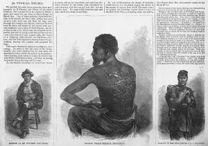 Cruelty Prints: An African American runaway slave named Gordon entered the Union Army lines at Baton Rouge