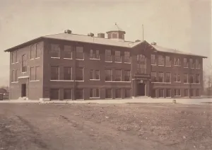 Negro Prints: African American school, original caption: School for negro children