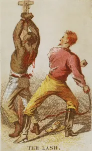 Punishments Prints: African American slave being whipped