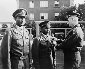 Honors Prints: African American soldiers, Julius Robertson and Richard Langley honored
