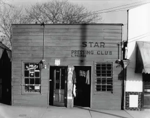 Barber Prints: African American store fronts, original title: Shop fronts