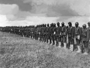 December Prints: African American troops in France during World War I
