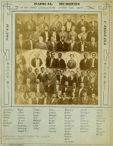 13th Amendment Prints: African Americans held the majority in the first South Carolina legislature elected after the Civil War