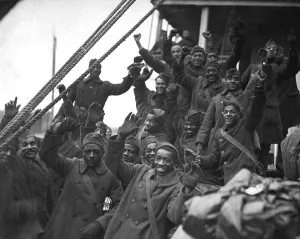Homecoming Prints: African Americans, members of the 369th Colored Infantry