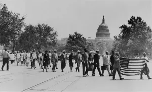 Dorsey Prints: African-Americans, protest the lynching of four African-Americans in Georgia in Washington