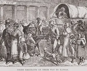 Migration Prints: African Americans traveling from North Carolina to Kansas