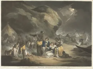 Husbands Prints: African Hospitality, by John Raphael Smith, after George Morland, 1762-12, British print