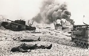Allies Prints: Aftermath of the Dieppe Raid of August 19