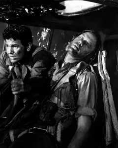 Unconscious Prints: AIR FORCE, John Garfield, John Ridgely, 1943