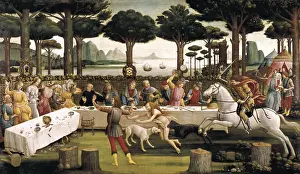 Quattrocento Prints: AISA/Everett Collection BOTTICELLI