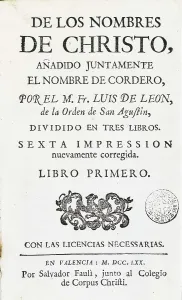 Fray Luis De 1528 1591 Prints: AISA/Everett Collection LEON, Fray Luis de (1528-1591)