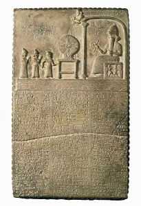 Iraqis Prints: AISA/Everett Collection Tablet of Shamash