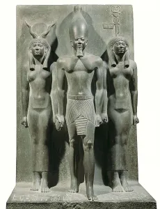 Giza Prints: AISA/Everett Collection Triad of Menkaure (Mycerinus)
