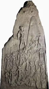 Susa Prints: AISA/Everett Collection Victory Stela of Naram-Sin (Stle de victoire de Narm-Sn). 2230 BC
