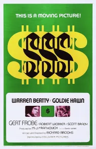 Dollar Sign Prints: $, (aka DOLLARS), US poster art, from left: Warren Beatty, Goldie Hawn, 1971