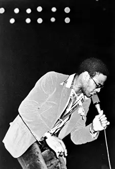 R And B Prints: Al Green onstage, ca. 1981. Courtesy CSU Archives/Everett Collection