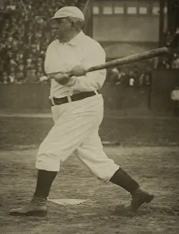 Batting Prints: Al Spaulding, at bat around 1910