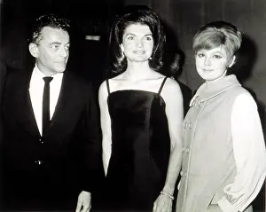 Harris Prints: Alan Jay Lerner, Jacqueline Kennedy & Barbara Harris