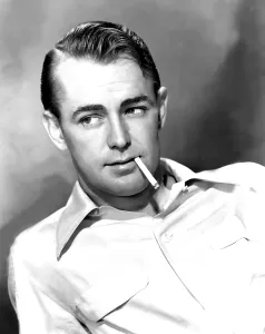 Smoking Prints: ALAN LADD, 1942