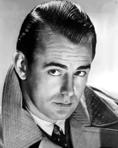 Alan Prints: ALAN LADD, portrait, circa 1950
