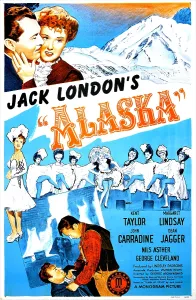 Lindsay Prints: ALASKA, US poster, top from left: Kent Taylor, Margaret Lindsay, 1944
