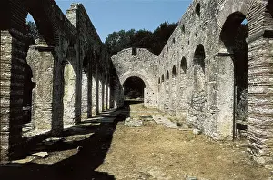 Bizantium Prints: ALBANIA. SARAND. Buthrotum. Remains of the Byzantine basilica (5th-6th c)