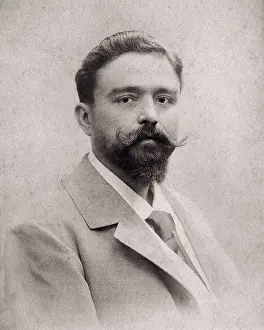 Isaac 1860 1909 Prints: ALBENIZ, Isaac (1860-1909). Portrait of Isaac Albeniz aged 35