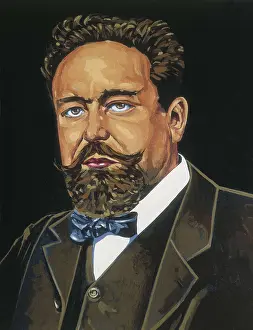 Isaac 1860 1909 Prints: ALBENIZ, Isaac (1860-1909). Portrait of Isaac Albniz