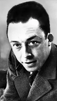 Albert Prints: ALBERT CAMUS, Author, (1913-1960) Nobel Prize in Literature