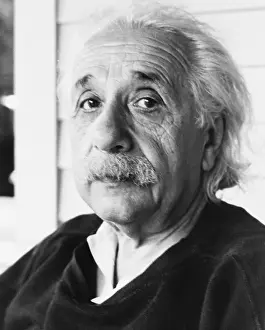 Genius Prints: Albert Einstein (1879-1955) in 1945
