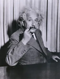 Exile Prints: Albert Einstein (1879-1955), ca. 1935