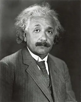 Genius Prints: Albert Einstein, German theoretical physicist in 1931