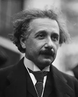 Genius Prints: Albert Einstein, German theoretical physicist in Washington