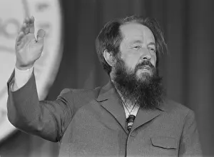 Business Suit Prints: Aleksandr Solzhenitsyn, speaking on June 31