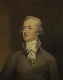 Gray Hair Prints: Alexander Hamilton, by John Trumbull
