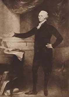 Finance Prints: Alexander Hamilton, by John Trumbull
